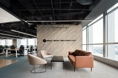 Office Lounge Area Design, Office Collaboration Area, Office Collaboration Space, Waiting Area Design, Office Lobby Design, Office Lounge Area, Digital Twin, Breakout Space, Space Coffee