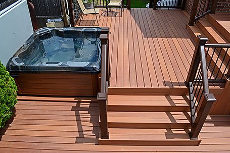 Decks Whirlpool Deck, Hot Tub Deck Design, Pool Surrounds, Hot Tub Landscaping, Multi Level Deck, Hot Tub Designs, Hot Tub Patio, Living Pool, Hot Tub Gazebo