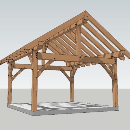 Pitched Pergola, Small Garden Pergola, Timber Frame Plans, Timber Frame Pavilion, Pergola Decorations, Cheap Pergola, Metal Pergola, Pergola Attached To House, Wooden Pergola