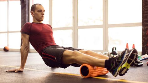 Foam Rolling is a popular self-massage technique used to improve flexibility and post-workout recovery. But does it actually work? Best Calf Stretches, Leg Roller, Foam Roll, Body Roller, Foam Roller Exercises, Calf Stretches, Muscle Roller, Foam Rolling, Yoga Iyengar