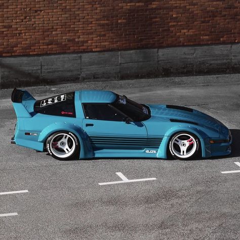 #corvette #corvetteC4 #chevy #widebody #chevrolet #chevroletcorvette 1985 Corvette, Chevrolet Corvette C4, Corvette C4, Top Cars, Wide Body, Kit Cars, Chevrolet Corvette, Car Design, Concept Cars