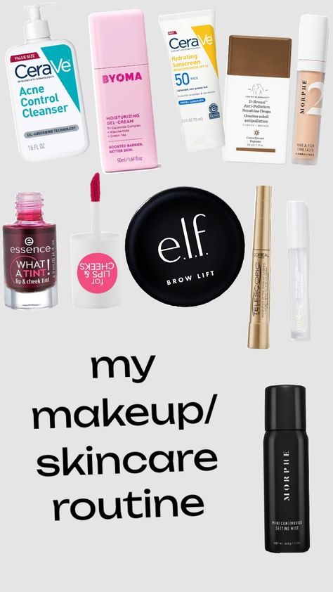 makeup/skincare routine for a 12 year old #makeup #skincare Makeup Skincare Routine, Kids Skin Care, Old Makeup, Girl Things, Makeup Skincare, Skincare Routine, Year Old, Make Up, Skin Care