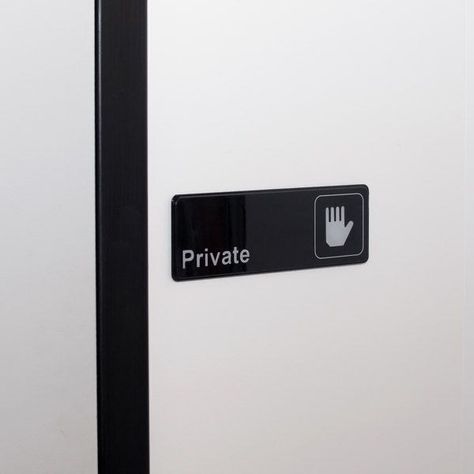 Private Sign, So Silly, Office Signs, Gray Aesthetic, Minimalist Photography, Instagram Feed Ideas, Aesthetic Words, Black And White Aesthetic, Black N White