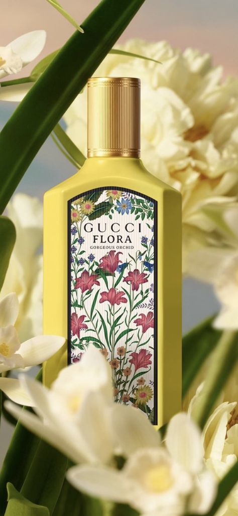 Gucci Flora Gorgeous Orchid Parfum Gucci Flora Gorgeous Orchid, Easter Egg Packaging, Gucci Flora Perfume, Flora Gucci, Gucci Perfume, Egg Packaging, Perfume Aesthetic, Flower Perfume, Gucci Flora