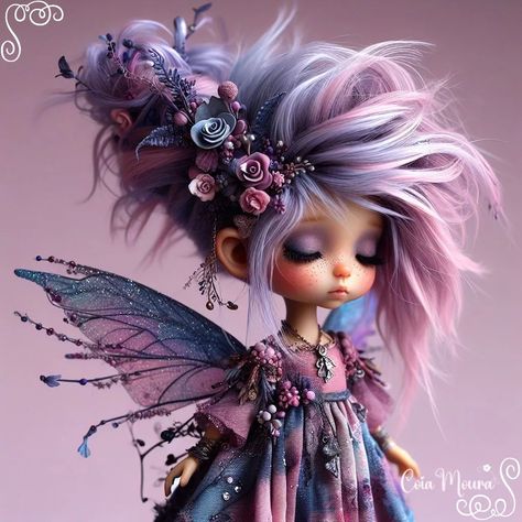 Day 1 - Glamour Punk - Hosted by @celedrine_art 💕 #celedrinemay2024 Animated Person, Pixie Art, Fairy Images, Fairy Art Dolls, Pixies Fairies, A Kind Of Magic, Fairytale Fashion, Fairy Pictures, Fairy Tattoo