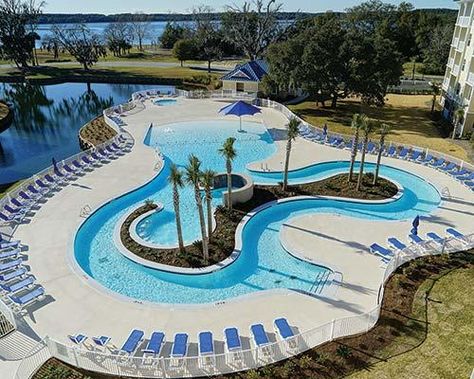 Interval International | Resort Directory Bluewater Resort and Marina Interval International, River Pool, Lazy River Pool, Intracoastal Waterway, Lazy River, Hilton Head Island, Hilton Head, Places To Go, The Whole