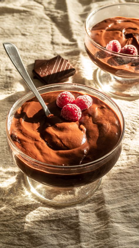 Dairy-free Chocolate Pudding (made with Oat Milk): Rich and Creamy - BeExtraVegant Vegan Dessert Recipe, Indian Ice Cream, Dairy Free Pudding, Non Dairy Desserts, Vegan Chocolate Pudding, Oat Milk Recipe, Easy Chocolate Mousse, Non Dairy Milk, Chocolate Pudding Recipes