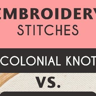 Embroidery Patterns & Tutorials on Instagram: "📽️ The extended version of my Colonial vs. French Knot tutorial is here. 🪡 The reel tutorial I shared with you a while ago seemed to be of interest for many of you, so today I'm bringing a more detailed, step by step video guide on these two simple, yet sometimes challenging embroidery elements. 🧵 It looks like it's really Team Colonial OR Team French and many of you have shared your thoughts on this, but for those who haven't - I'd love to know Embroidery Patterns Tutorials, French Knot Tutorial, Embroidery Elements, Reel Tutorial, Knot Tutorial, Knots Tutorial, French Knot, Embroidery Stitches, Embroidery Patterns