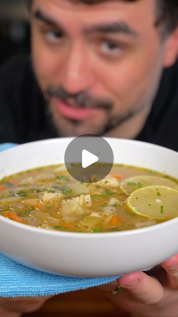 Matthew Augusta on Instagram: "Lemon Chicken Soup! #lemonchickensoup #souprecipes #easysoup   Written Recipe On: matthewaugusta.com" Lemony Chicken Soup, Avalemono Soup, Chicken Soup Videos, Chicken Soup Recipes Homemade Healthy, 1960s Food, Soup Recipes Easy, Easy Homemade Soups, Chicken Soup Recipes Homemade, Chicken Soup Recipes Easy