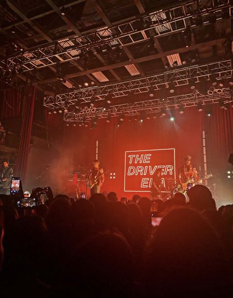 Concert Aesthetic Front Row, The Driver Era Aesthetic, The Driver Era Wallpaper, The Driver Era Lyrics, Driver Era Concert, Red Rocks Concert Aesthetic, The Driver Era, Era Aesthetic, Concert Vibes