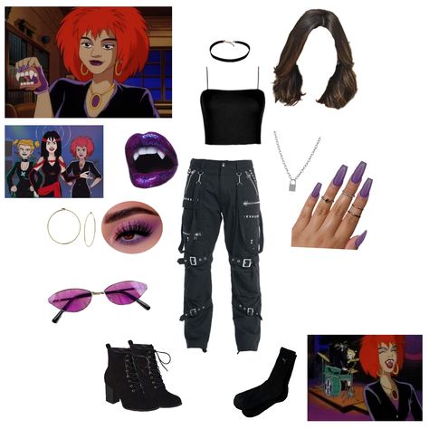 Luna Hex Girls Costume, Hex Girls Scooby Doo, Hot Topic Outfits, Luna Costume, Season Costumes, Halloween Costume Ideas 2022, Kpop Outfits Inspiration Stage, Costume Ideas 2022, Kpop Outfits Inspiration