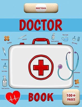 Pretend Doctor Book: Kids Imaginative Play | Doctor Role Play | Play Doctors Office — Doctor Accessories For Kids: Doctor, Play: 9798545642816: Amazon.com: Books Play Doctors Office, Doctor Accessories, Office Doctor, Doctor Role Play, Doctor Play, Play Doctor, Dr Book, Doctors Office, Playing Doctor