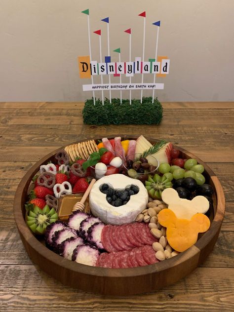 Wine And Cheese Night, 1st Birthday Foods, Vintage Party Theme, Cheese Night, Mickey Baby Showers, Disney Inspired Food, Disneyland Mickey Mouse, Mickey Mouse Bday, Baby Birthday Party Theme