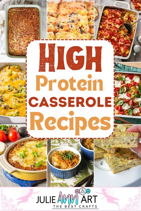 Protein Casserole Recipes, High Protein Casserole Recipes, High Protein Casserole, Veggie Casserole Recipes, Fun Meals, Chicken Protein, Veggie Casserole, Gluten Free Noodles, Healthy High Protein Meals