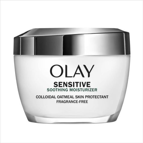 Olay Sensitive Soothing Moisturizer Colloidal Oatmeal Skin Protectant Olay Skin Care, Moisturizer For Sensitive Skin, Ivy Oak, Colloidal Oatmeal, Dark Spots On Skin, Skin Benefits, Poison Ivy, Spf Sunscreen, Anti Aging Skin Products