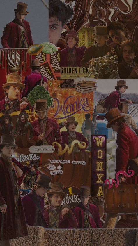 This was in my drafts 🤪 #willywonka #wonka #timotheechalamet Wonka Wallpaper, Willy Wonka, Timothee Chalamet, Your Aesthetic, Energy