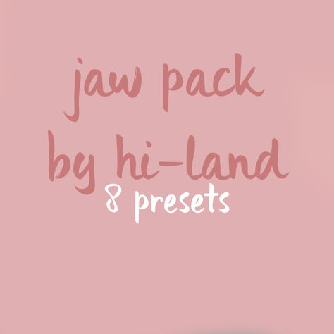 8 jaw presets | teen-elder | unisex download @ patreon (always free my dudes!) any problems/concerns/questions/requests please let me know! donate? <3 Sims4 Jaw Preset, Jaw Preset Sims 4 Cc, Sims 4 Jaw Preset, Sims4 Preset, Alpha Cc, Face Details, Gap Teeth, Face Kit, Bbq Set