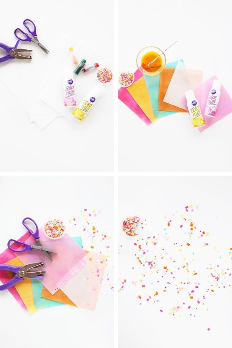 Aww, Sam: DIY Edible Decorating Confetti Confetti Alternatives, Edible Confetti, Diy Edible, Diy Confetti, Edible Crafts, Birthday Party 21, Diy Food, Cake Desserts, Wedding Decor