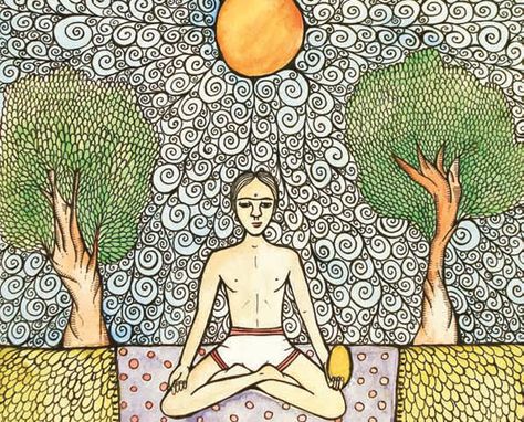 It’s believed Yoga originated in India 5,000 or more years ago. In the early 1920s archaeologists discover... Yoga Origin, History Of Yoga, Yoga History, Yoga Painting, Yoga India, Cosmic Egg, Yoga Workshop, Partner Yoga, Yoga Mindfulness