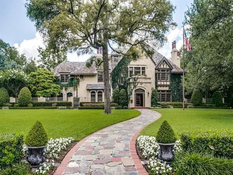 Tudor Style Homes, Garage Apartments, French Street, Luxury Services, Texas Real Estate, Park Homes, Highland Park, Historic Homes, Park City