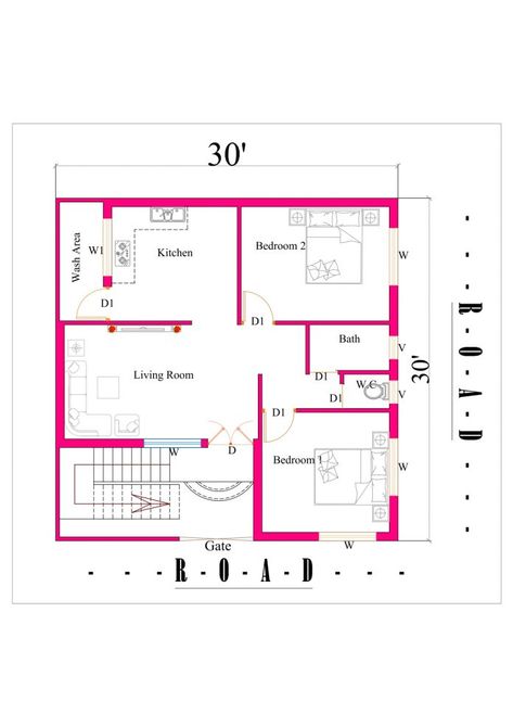 30×36 House Plan, 30×32 House Plan, 22×30 House Plan, 30 30 Duplex House Plans, 30 X 30 Floor Plans, 20x30 House Plans 2 Bedrooms, 30×30 House Plan, 30x30 Floor Plans, 30x30 House Plans 2 Bedroom