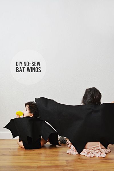 Bat Wings Diy, Diy Bat Costume, Sew Halloween, Bat Wings Costume, Sew Halloween Costume, Vampire Party, Bat Costume, Easy Diy Costumes, Hallowen Costume