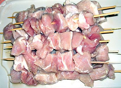 Ukrainian Meat On A Stick, Pork On A Stick, Meat On A Stick, Ukrainian Food, Chicken Games, Pork Marinade, Eastern European Recipes, Meat Stick, Polish Food