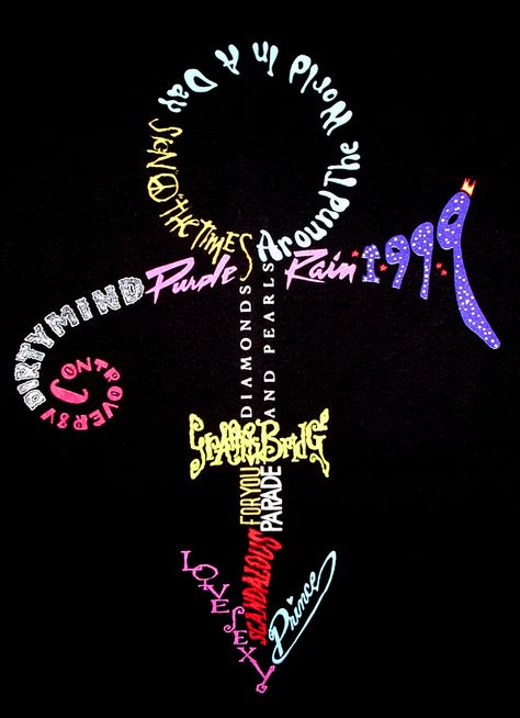 This signifies this Pinterest board's theme! Taken from one of Prince's Nude Tour T-Shirts. Prince Symbol, Prince Tattoos, Prince Images, Prince Tribute, The Artist Prince, Rip Prince, Prince Art, Paisley Park, Prince Purple Rain