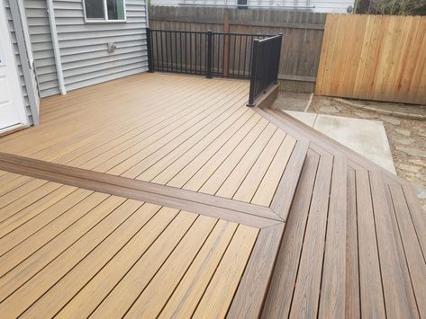 Trex Deck Designs, Trex Deck Colors, Deck Renovation, Deck Remodel, Lake Houses Exterior, Deck Colors, Outdoor Remodel, Deck Designs Backyard, Trex Deck