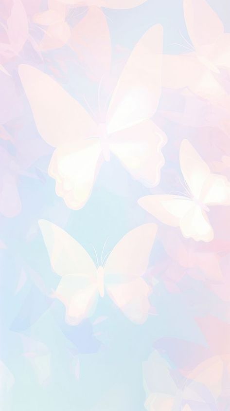 Purple Butterfly Background, Butterfly Backgrounds, Flower Wallpaper Aesthetic, Aesthetic Wallpaper Pink, Blurred Gradient, Gradient Butterfly, Wallpaper Aesthetic Wallpaper, Background Purple, Pastel Theme