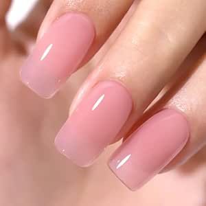 L'UGX Translucent Pink Jelly Gel Nail Polish,15ML Neutral Nude Gel Polish Pink Sheer Natutal UV French Tip Color Gel Nail for Nail Art DIY Manicure at Home Holiday Gifts for Women LGS-713 Sheer Acrylic Nails, French Tip Color, Gel Polish Pink, Diy Manicure At Home, Nude Gel Polish, Jelly Gel Nail Polish, Gifts For, Colorful Nail Designs, Manicure At Home