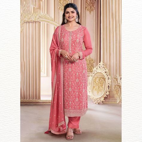 Stunning Embroidered Festive Salwar Suit | Available Now Introducing the Stunning Embroidered Festive Salwar Suit by Empress. Made from high-quality chinnon material, this suit features intricate threads and sequins embroidery, making it perfect for festive events. 💰 – $67.99/- USD – Semi Stitched 🔍 Product Code – “VN6846” 🛍️ Shop Now – https://www.empress-clothing.com [ Empress Clothing, Salwar Suits, Salwar Suit Online, Salwar Kameez, Indian Dress, Indian Outfits, Indian Dresses Onli... Indian Festive Outfits, Empress Clothing, Outfits Indian, Ladies Suit, Salwar Suits Online, Dress Indian, Indian Dress, Salwar Suit, Sequins Embroidery