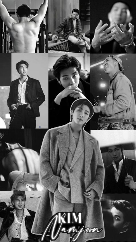 Rm of BTS, collage joonie, wallpaper namjoon, Ким Намджун, РМ Rm Collage Aesthetic, Rm Collage, Rm Aesthetic, Bts Collage, I Kings, Aesthetic Collage, Pop Group, Kim Namjoon, Aesthetic Wallpapers