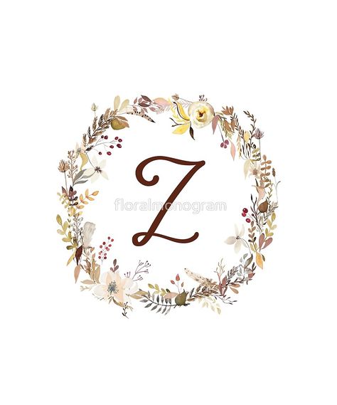 Flower Monogram, Alphabet Images, Monogram Shirts, Gifts For Christmas, Floral Monogram, Writing Lessons, Monogram Design, A Circle, Hardcover Notebook