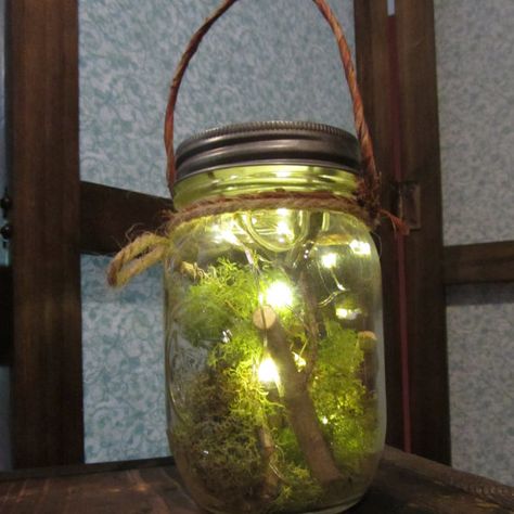 battery operated fairy lights Firefly Jar, Fairy Lights In A Jar, Fireflies In A Jar, Mason Jar Lanterns, Kilner Jars, Battery Operated Led Lights, Firefly Lights, Fairy Light, Jar Lights