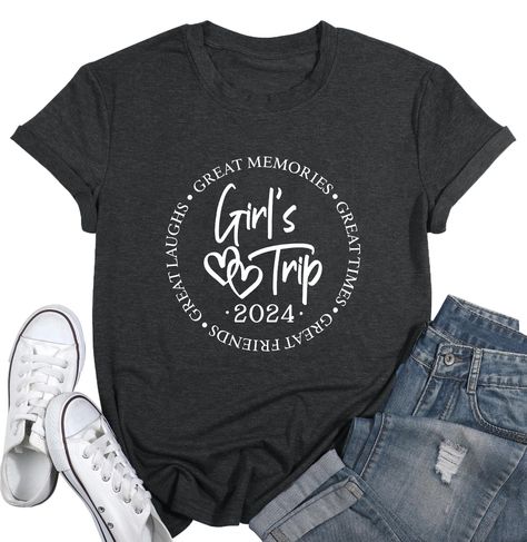 Family Travel Shirt Ideas, Travel T Shirt, Sister Trip Shirts, Girls Trip Tshirt Ideas, Family Trip Shirts, Sisters Trip, Funny Vacation Shirts, Funny Vacation, Vacation Tshirt