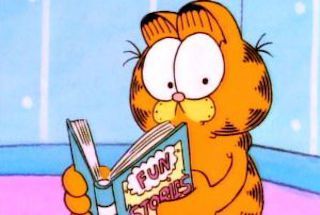 1988: Garfield- Cosmopolitan.com Garfield And Friends, Most Popular Halloween Costumes, Pop Culture Moments, Popular Halloween Costumes, Garfield Cat, Reading