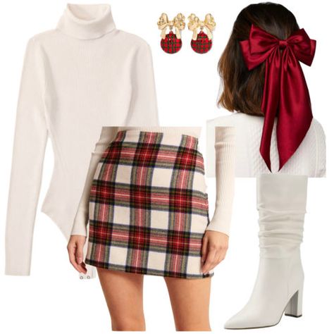 25 Cute Christmas Outfit Ideas to Make You Sparkle This Holiday Season Christmas Outfits Ideas For Women, Christmas Shopping Outfit Winter, Christmas Vibe Outfit, Christmas Party Outfits School, Teen Girl Christmas Outfit, Outfits To Wear To The Nutcracker Ballet, Christmas Concert Outfit Ideas, 90s Christmas Aesthetic Outfits, Christmas Outfit For Teenage Girl