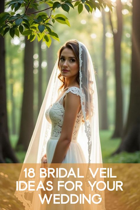 Discover the timeless allure of the bridal veil! Did you know that this elegant accessory can transform your entire wedding day look? Whether you’re drawn to vintage lace or modern minimalism, the perfect veil adds mystery and magic. Dive into our article with 18 stunning photos that will leave you breathless, featuring bridal veils, wedding traditions, and must-know style tips for your big day. Ways To Wear Veil, Veil For Lace Wedding Dress, How To Wear A Veil With Hair Down, Wedding Hair For Veil, Bridal Veil Ideas, Mantilla Veil Hairstyle, Veiled Bride, Vintage Wedding Veil, Wedding Veil Ideas