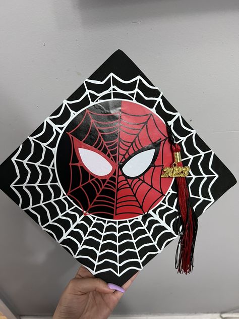 Spiderman Graduation Cap, Grunge Pictures, High School Graduation Cap, Grad Cap Designs, Twist Styles, Graduation Hat, Cap Decorations, Hair Twist Styles, Graduation Cap Decoration