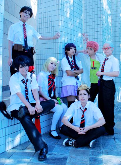 Blue exorcist cosplay :D Blue Exorcist Cosplay, Cosplay Group, Group Cosplay, Tecno Spark 10, Rin Okumura, Anime News, Awesome Cosplay, Selfie Camera, Ao No Exorcist