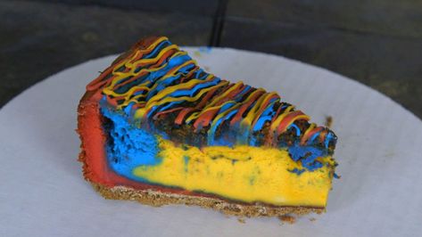 Superman Cheesecake Recipe, Ice Cream Cake Roll, Superman Ice Cream, Carvel Ice Cream Cake, Best Ice Cream Flavors, Carvel Ice Cream, Ice Cream Cake Pops, Easy Ice Cream Cake, Ice Cream Cupcakes