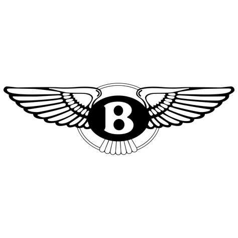 Bentley Symbol, Bentley Name, Ferrari Sign, Bentley Mulliner, Bentley Logo, Wing Tattoo Men, Motor Logo, Cupid Tattoo, Logo Transparent