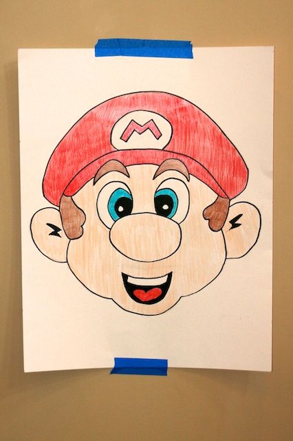 Mario Birthday: Pin the mustache on Mario game Mario Birthday Party Ideas, Super Mario Brothers Party, Mario Kart Party, Moustache Party, Princess Peach Party, Mario Bros Birthday Party Ideas, Super Mario Bros Birthday Party, Mario Bros Birthday, Mario Bros Party