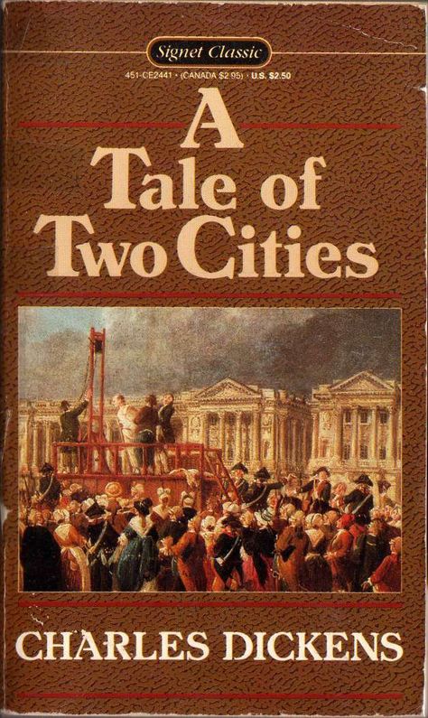 Pin for Later: 10 Required High School Reads Worth Diving Into Again A Tale of Two Cities by Charles Dickens High School Reading, A Tale Of Two Cities, City Quotes, The French Revolution, French Revolution, Up Book, Charles Dickens, School Reading, Selling Books