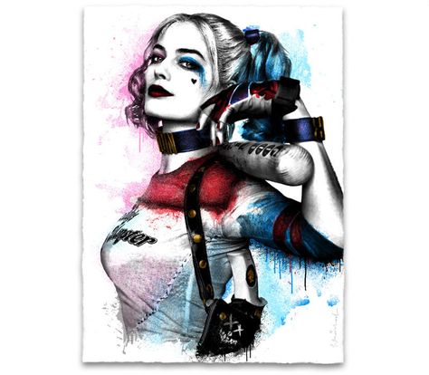 Harley by Mr. Brainwash Mr Brainwash, Harley Quinn, Canvas, Art