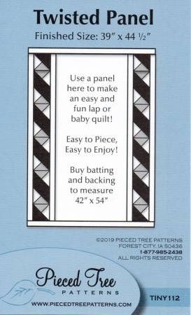 Twisted Panel pattern - 853980003703 Quilting Borders, Simple Quilts, Quilt Techniques, Quilt Panels, Charity Quilts, Panel Quilt Patterns, Lap Quilt Patterns, Panel Ideas, Quilt Borders