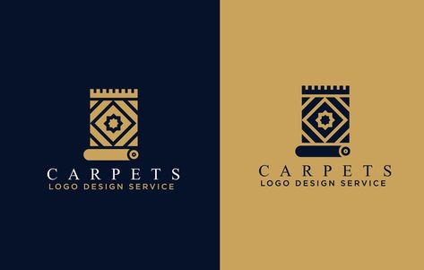 Carpet Store Design, Flooring Logo, Carpet Logo, Interactive Web Design, Carpet Stores, Procreate Ipad Art, Craft Logo, Service Logo, Visiting Cards