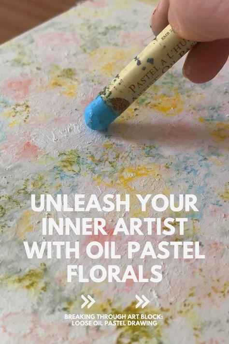 4. Are you struggling with art block? My class will teach you how to overcome it and create a beautiful floral pastel drawing that you'll be proud of! Join now! Oil Pastel Blending, Art With Oil Pastels, Oil Pastels Drawing, Remember The Goal, Loose Art, Oil Pastel Techniques, Online Art Courses, Sennelier Oil Pastels, Skillshare Classes