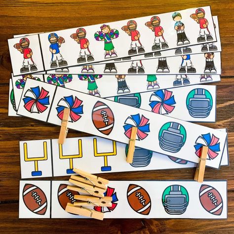 Does anyone else LOVE Fall football season?? I love me some college football (hookem!) and can't believe that I didn't make this set of football themed Preschool activities sooner!⁣ .⁣ If you're teaching your own little football lovers, be sure to grab this set of 15 Math and Literacy activities with lesson plans MADE for you!⁣ .⁣ Comment FOOTBALL below and I'll get the link sent right to you! Football Theme Preschool, Football Preschool Activities, Football Activities, Football Activity, Fall Football, Football Themes, I Love Me, Football Lovers, Love Fall